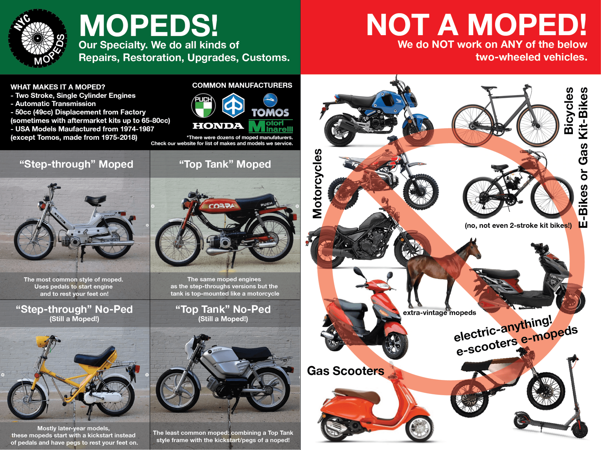 Is my ride a moped?