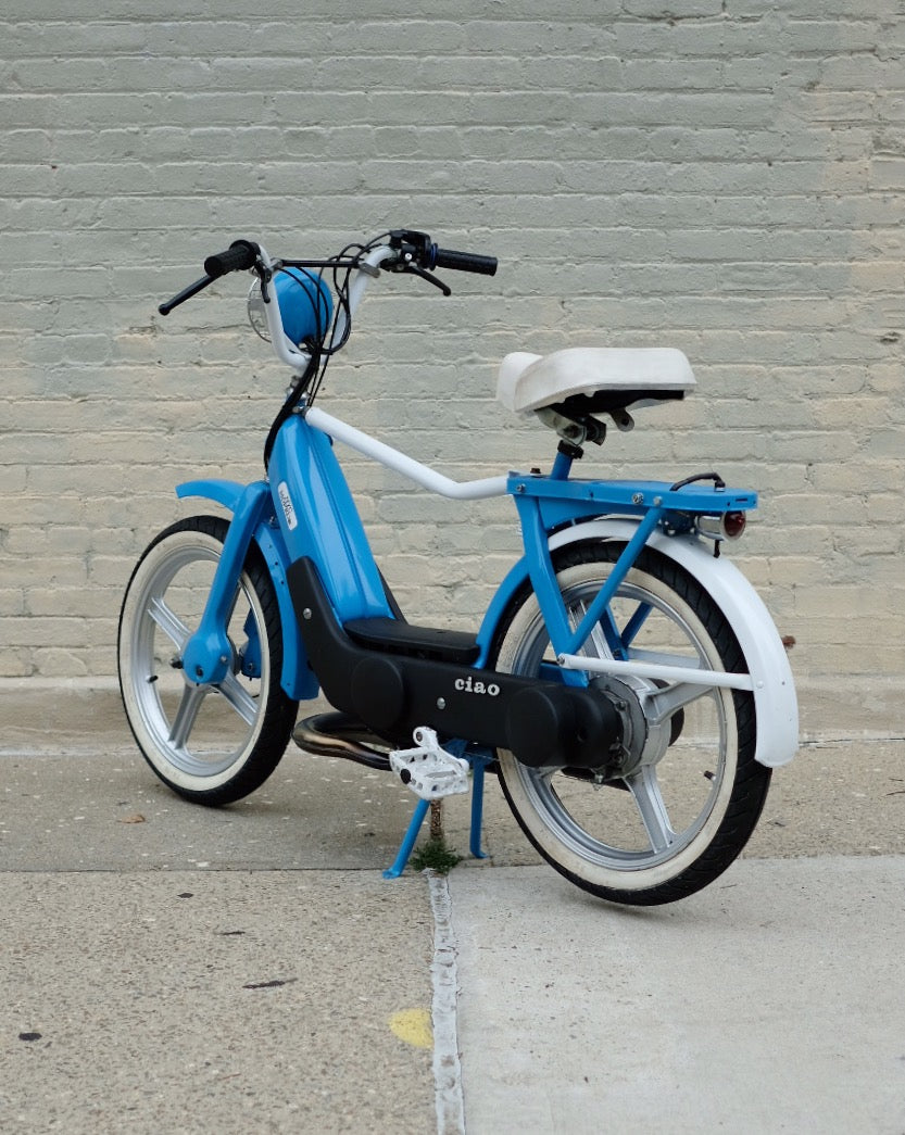 Vespa Piaggio Ciao SC - Summer Blue / White - 1978