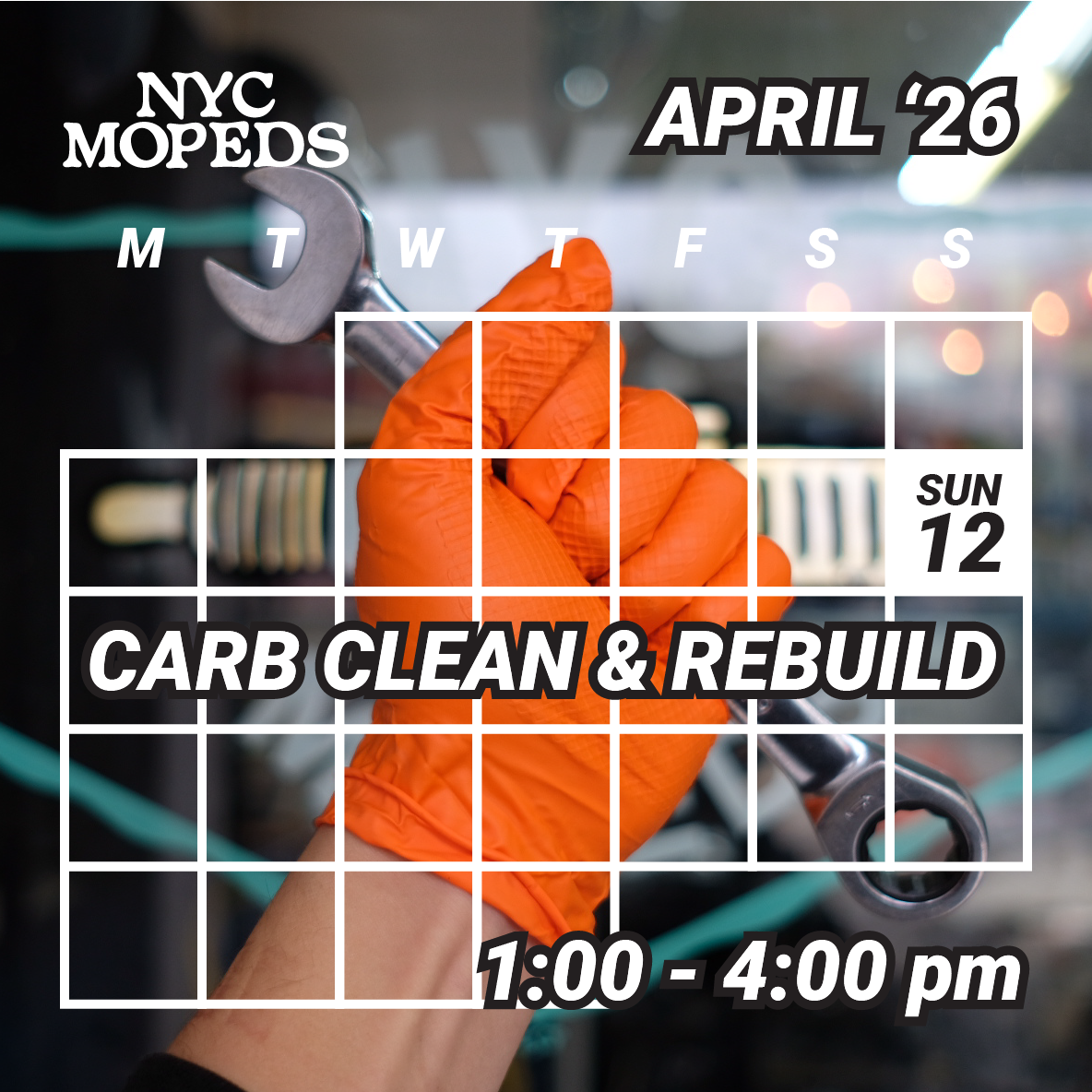 Carburetor Masterclass - 4-12-2026 1:00pm